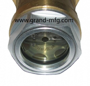 Air compressors aluminum sight glasses oil level gauge G3/8 G3/4 G1/2