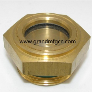 Speed reducers G thread brass oil level sight glasses