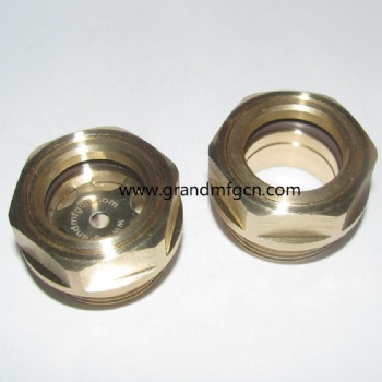 M26X1.5 power reducers brass oil level sight plugs