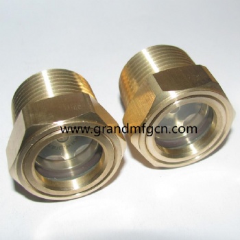1/2 Helical Gearbox Gearmotor Brass Oil Sight Glass