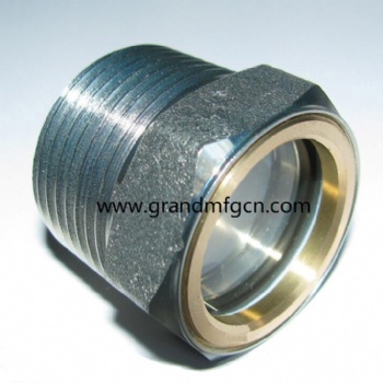 Planetary gear reducer carbon steel oil sight glass  indicator
