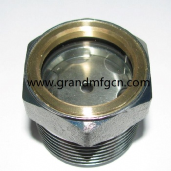 G1/2 Gearbox carbon steel oil sight glass  indicator plug