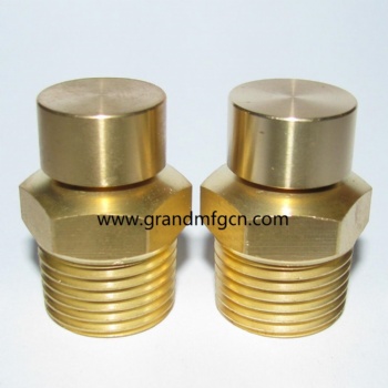 Hydraulic equipement NPT3/8 brass breather vent plug air vents
