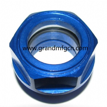 speed gear box for crane hoist aluminum oil level sights