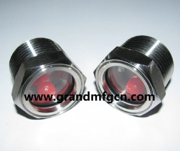 STAINLESS STEEL SS304 WATER LIQUID FLOW SIGHT GLASS