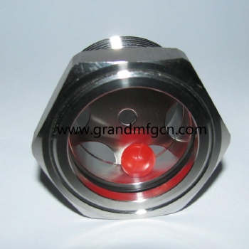 减速机铜铝油液位视镜散热器水箱液位镜G1/2 G3/4