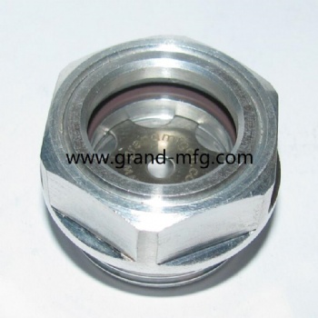G3/4 G1/2 Liquid Receivers quality aluminum sight glass gauge