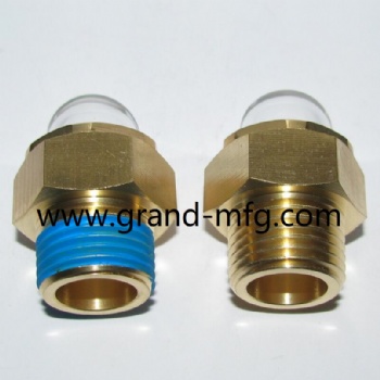 NPT thread Coolant liquid level sight glass oil level sight plug