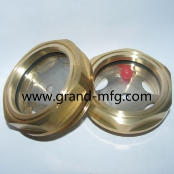 Speed reducer M20X1.5 brass oil level sight glass