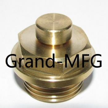 Hydraulic equipement NPT3/8 brass breather vent plug air vents