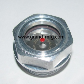 Metric Thread Speed Reducers Bulls Eye Aluminum sight glass