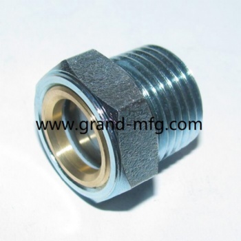 G1/2 Gearbox carbon steel oil sight glass  indicator plug
