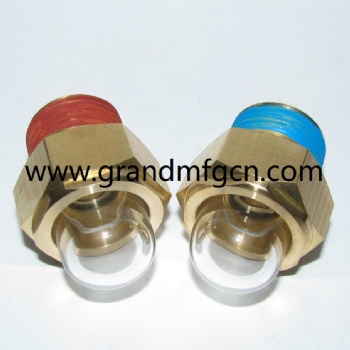 Coolant Reservoir GrandMfg® Brass level sight glass NPT1/2 inch