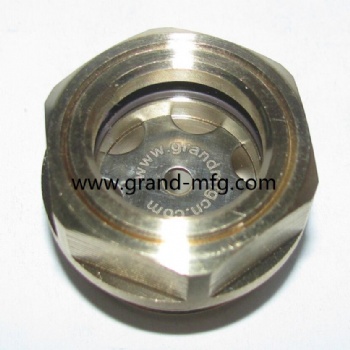 G3/4 inch Speed reducer brass plug with visual level indicator