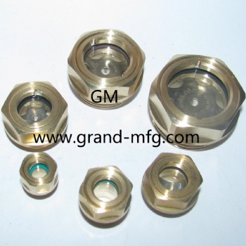 ANSI Low Flow Pump 3/4 Inch NPT Brass sight glass bulleye viewports plugs