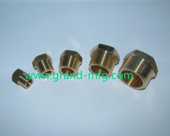 automotive radiator hexagon brass plugs NPT1/4 3/8 1/2 3/4 1 inch