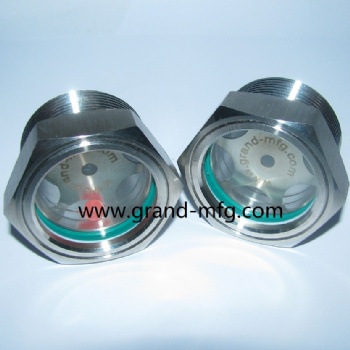 NPT thread Nickel plated Steel Fused sight window Peep Sights