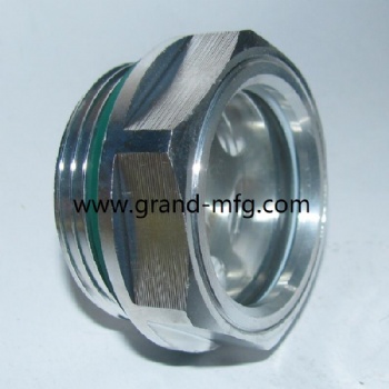 Hydraulic Oil Cylinders Gearboxes Aluminum Oil Sight Glass