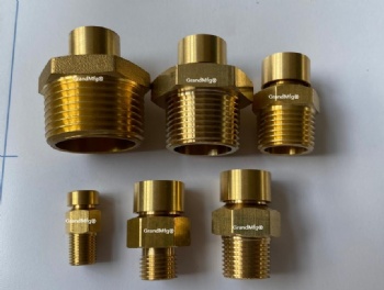 MNPT 1/4 inch brass breather air vented plugs with filter