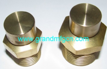 MNPT 1/4 inch brass breather air vented plugs with filter