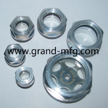 M60x2 Aluminum Oil level Sight Glass plugs for Gear box,Gear unit and Gear Moter